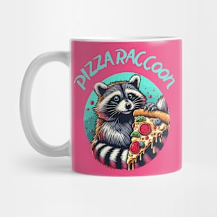 Pizza Raccoon Mug